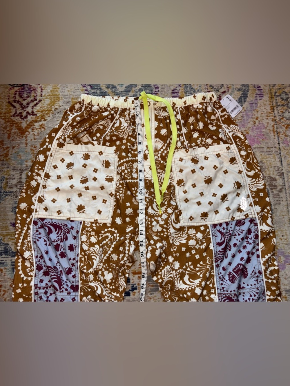 Free People Well Played Printed Pants - Picture 5 of 10